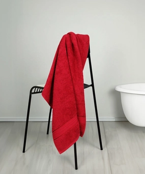 Home Essential Bath Towel,Lovely Red bath towels,soft towels,bathroom textiles