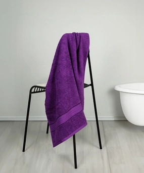 Home Essential Bath Towel,Royal Purple bath towels,soft towels,bathroom textiles