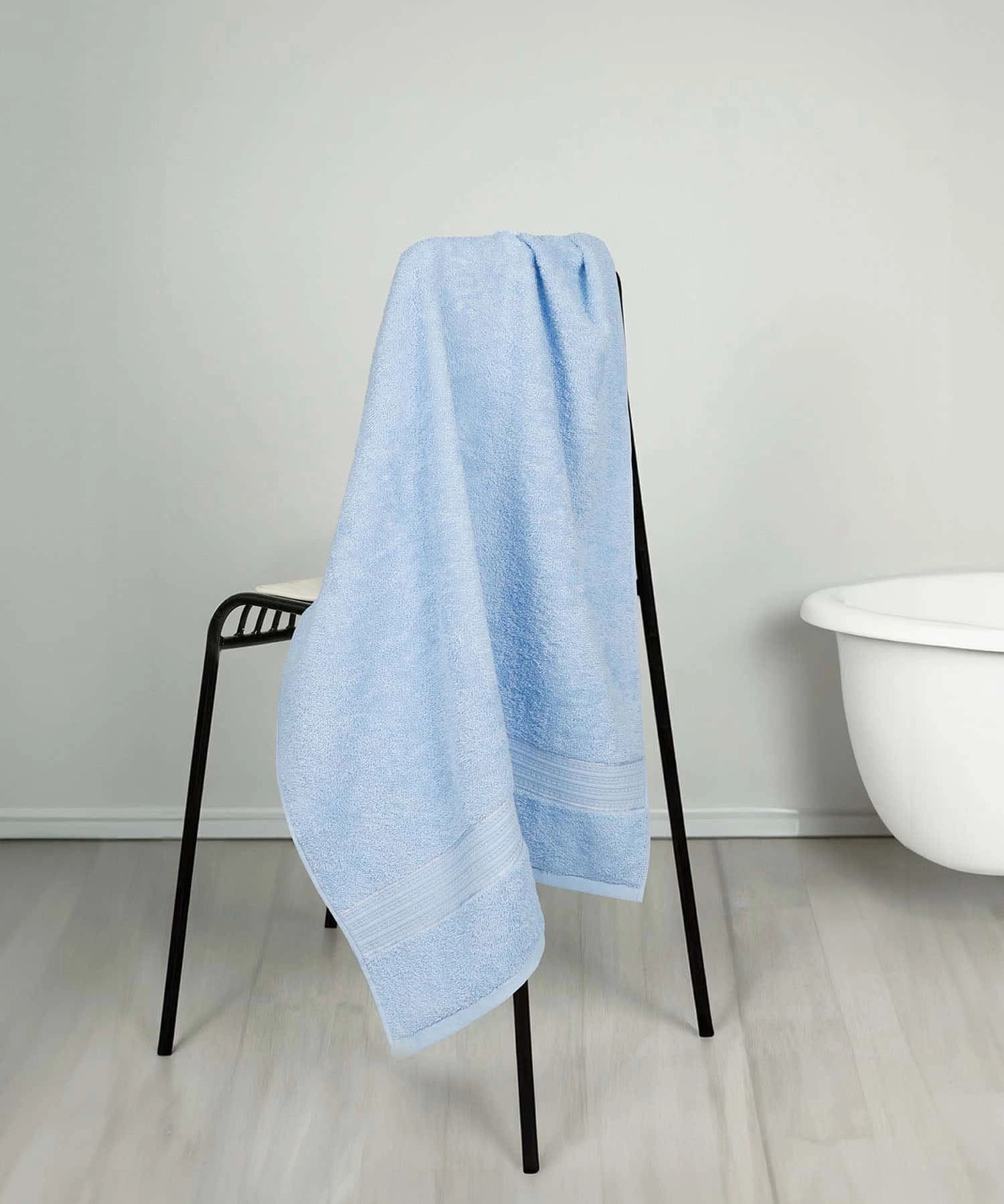 Home Essential Small Bath Towel,Estate Blue bath towels,soft towels,bathroom textiles