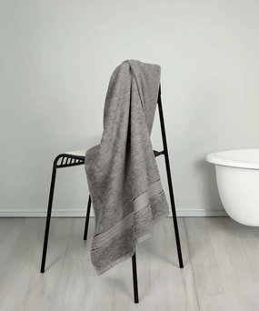 Home Essential Small Bath Towel,Gun Metal bath towels,soft towels,bathroom textiles