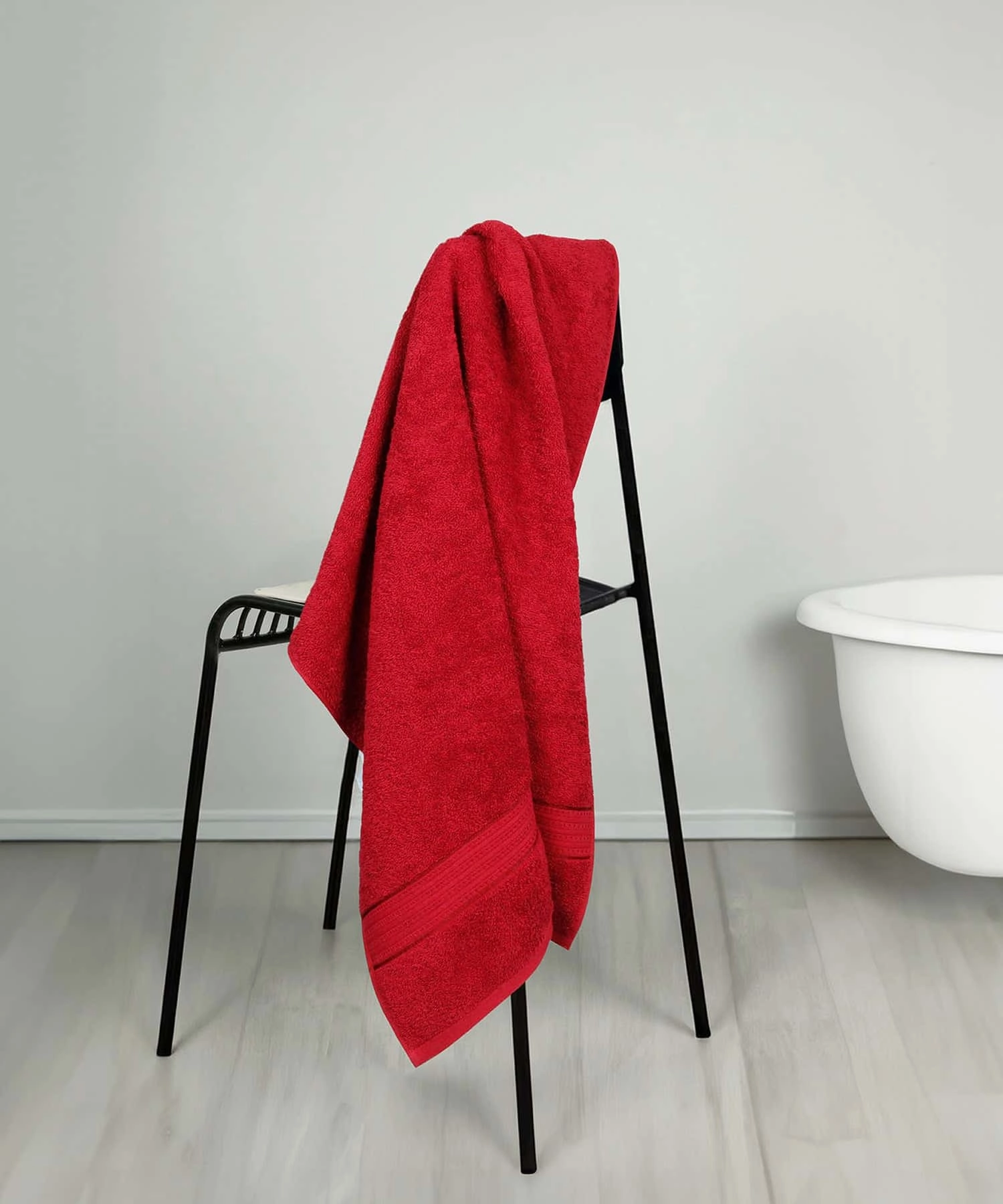 Home Essential Small Bath Towel,Lovely Red bath towels,soft towels,bathroom textiles