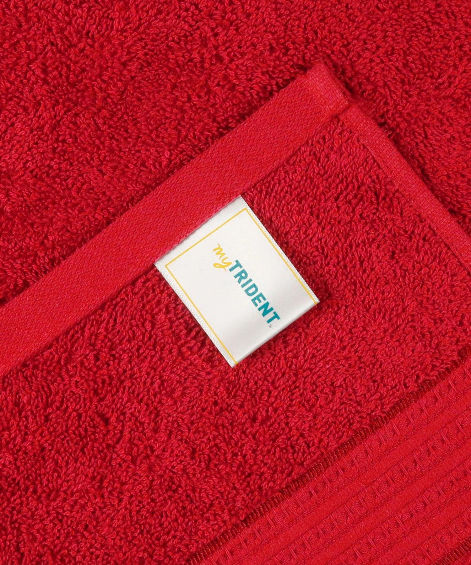 Home Essential Small Bath Towel,Lovely Red