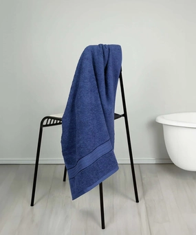 Home Essential Small Bath Towel,Midnight Blue bath towels,soft towels,bathroom textiles