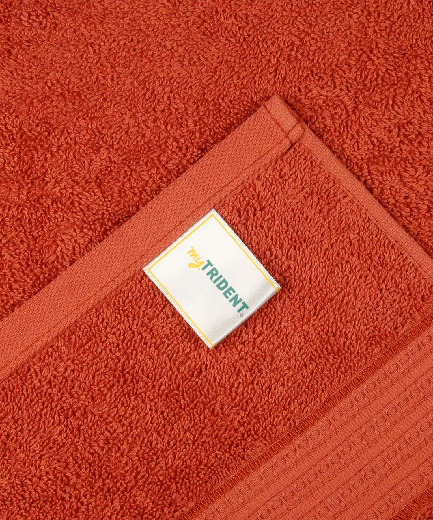 Home Essential Small Bath Towel,Red Rust