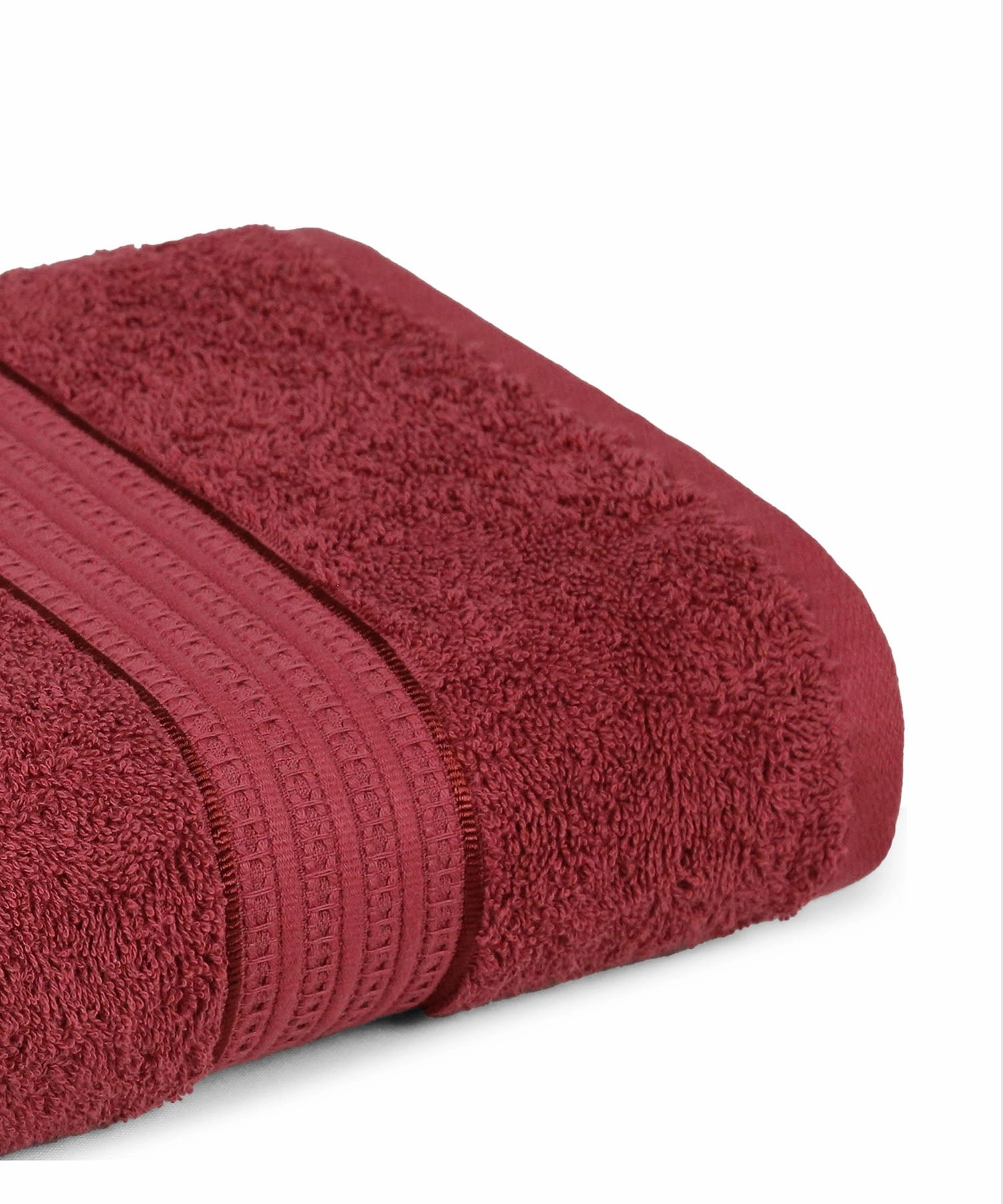 Home Essential Small Bath Towel,Red Wine