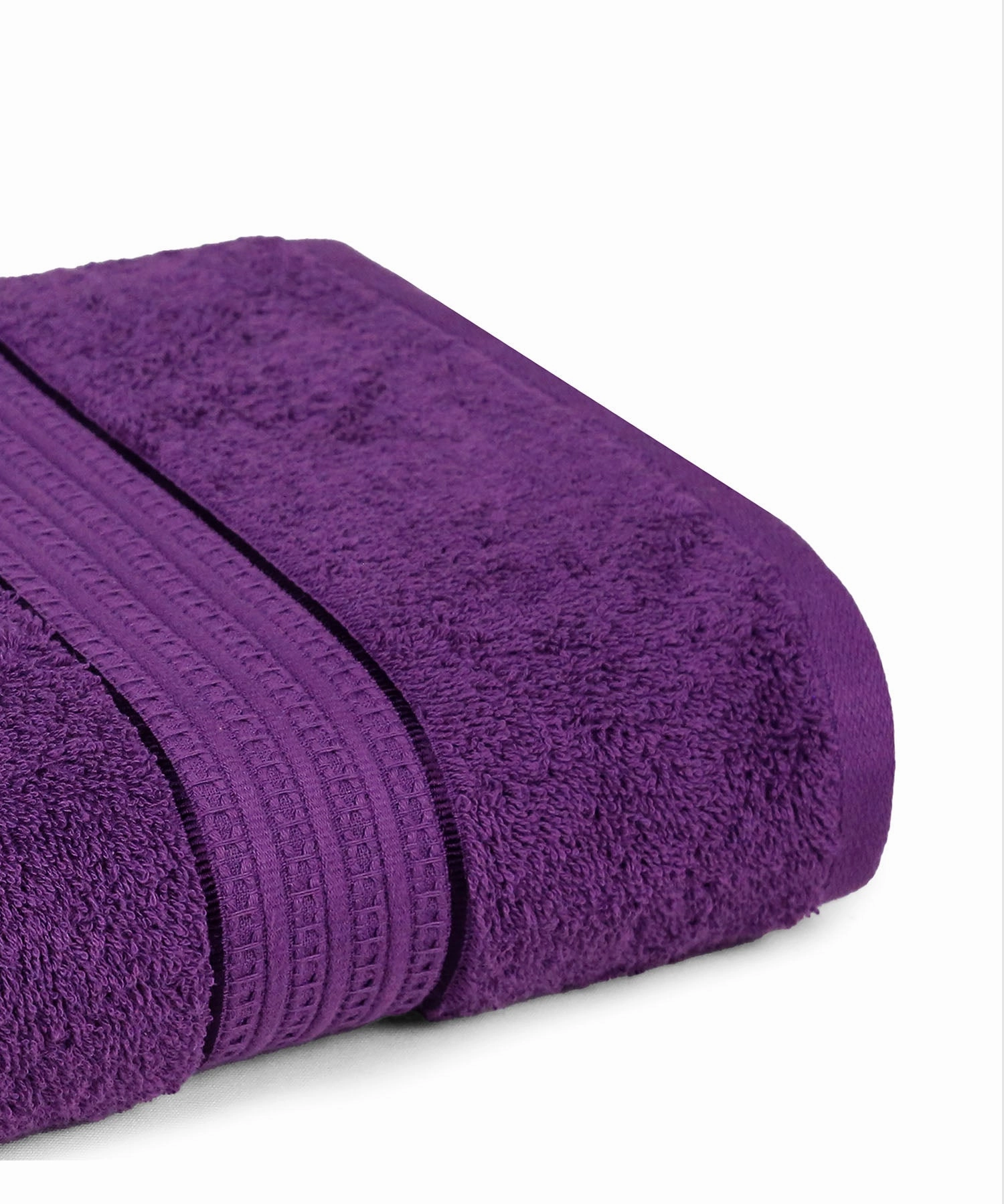Home Essential Small Bath Towel,Royal Purple