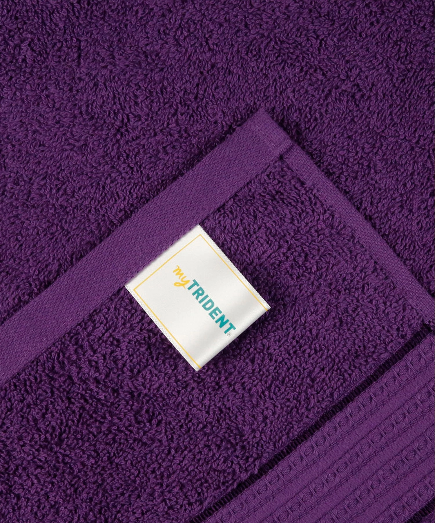 Home Essential Small Bath Towel,Royal Purple