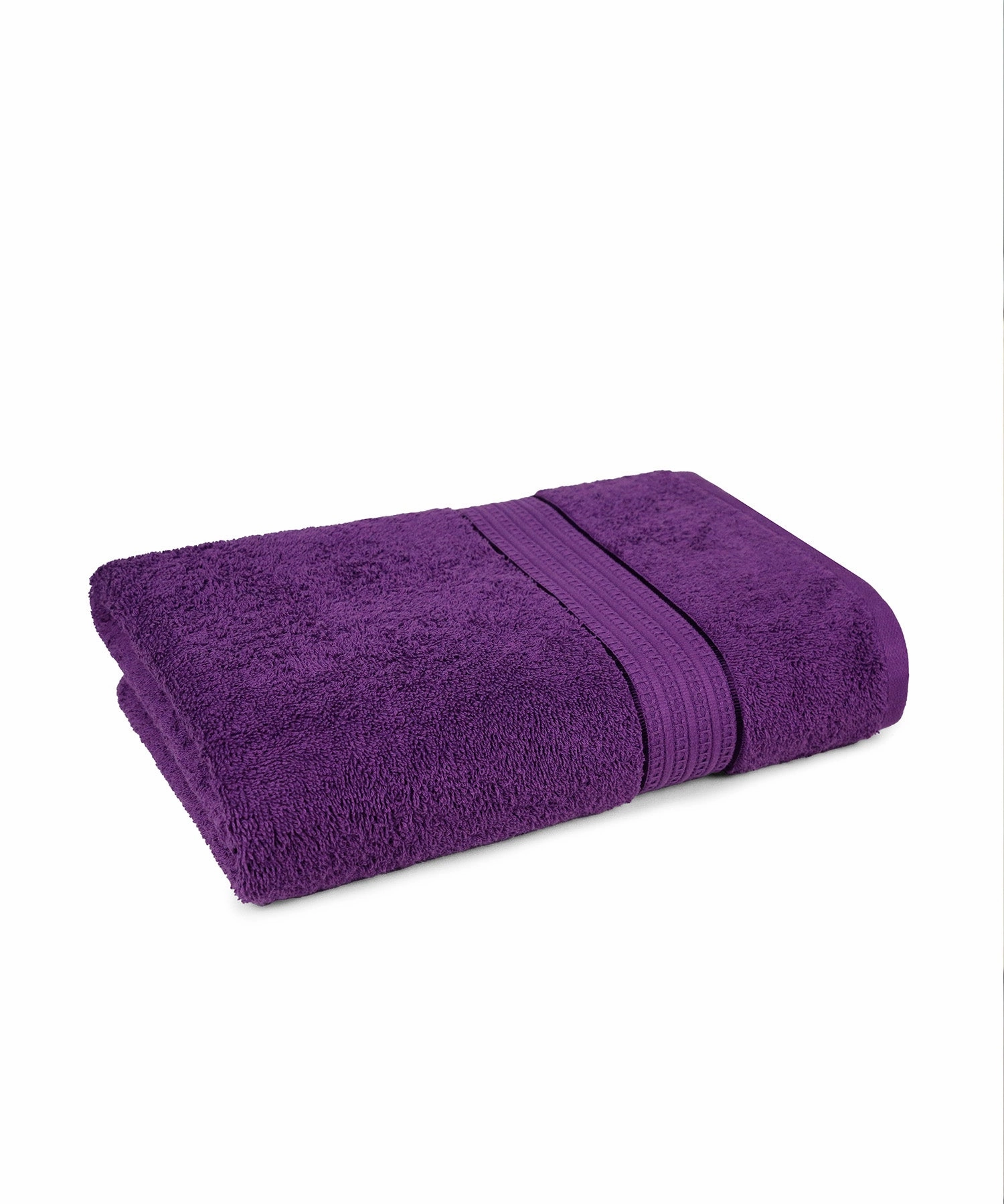 Home Essential Small Bath Towel,Royal Purple