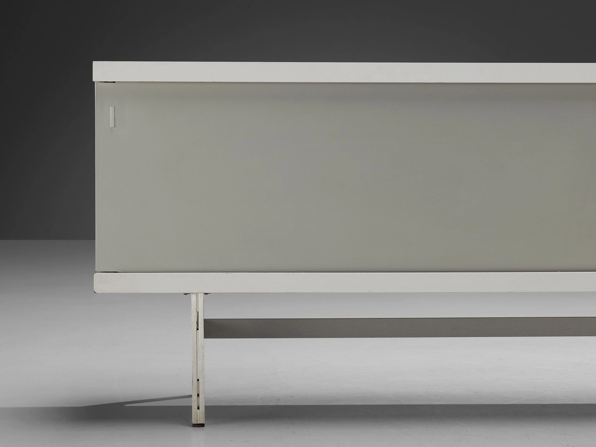 Horst Brning for Behr Minimalist Sideboard with White and Grey Layout