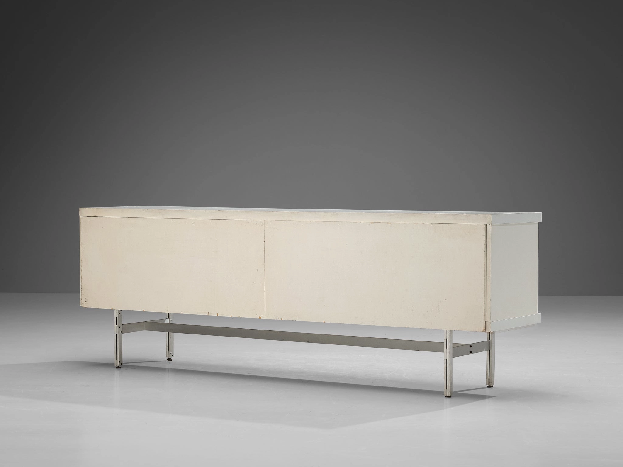 Horst Brning for Behr Minimalist Sideboard with White and Grey Layout