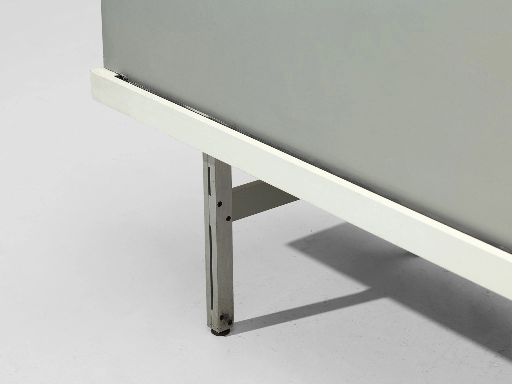 Horst Brning for Behr Minimalist Sideboard with White and Grey Layout
