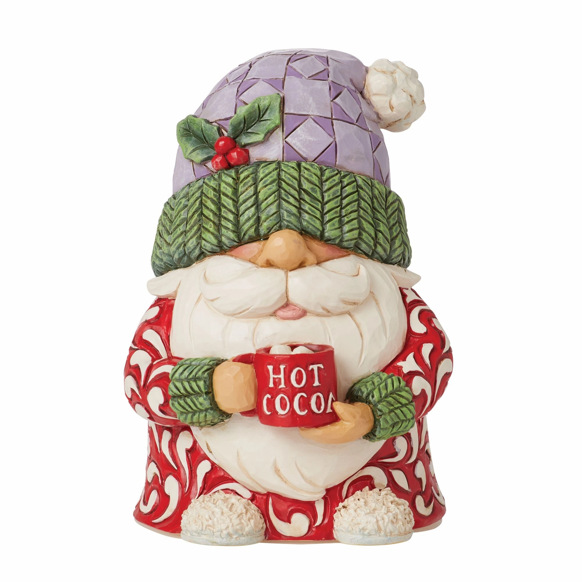 Hot Chocolate Gnome Figurine figurines,decorative figurines,home accents