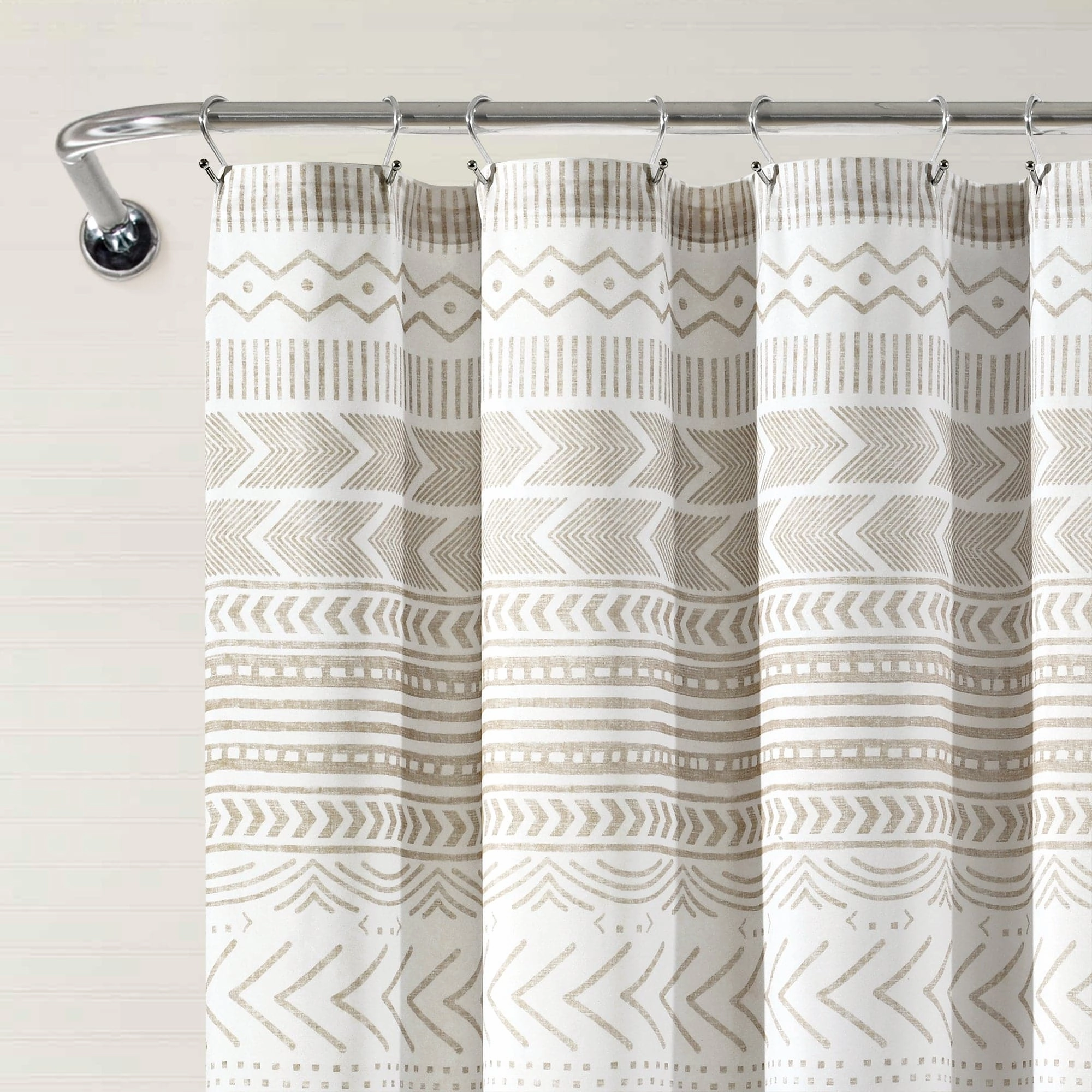 Hygge Geo Shower Curtain