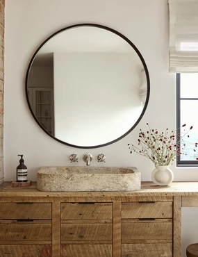 Idris Round Mirror decorative mirror,wall mirror,home decor