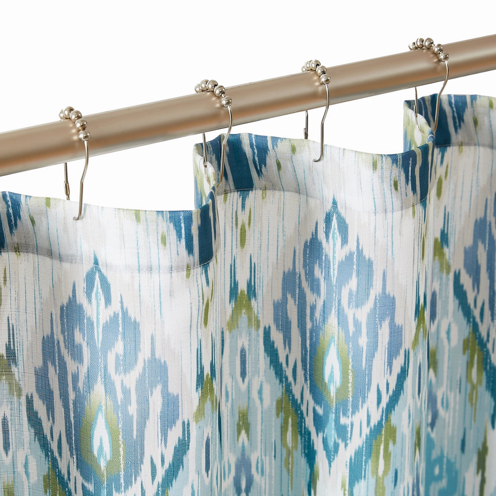 Ikat Drops Shower Curtain