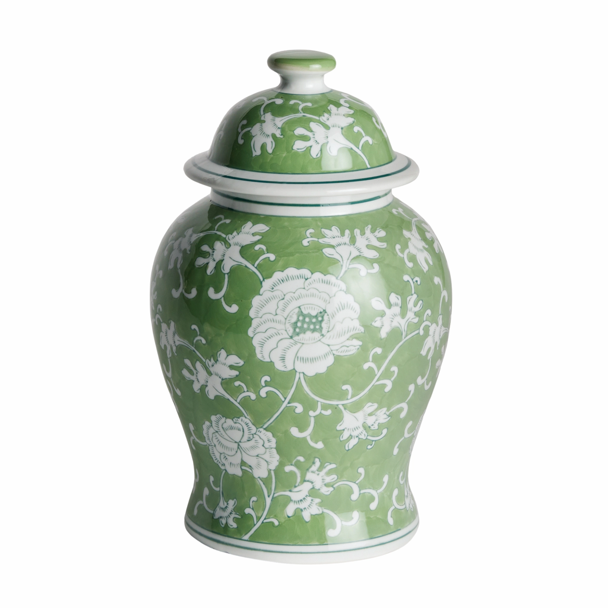 Imperial Lotus Lidded Ginger Jar vase,flower vase,home decoration