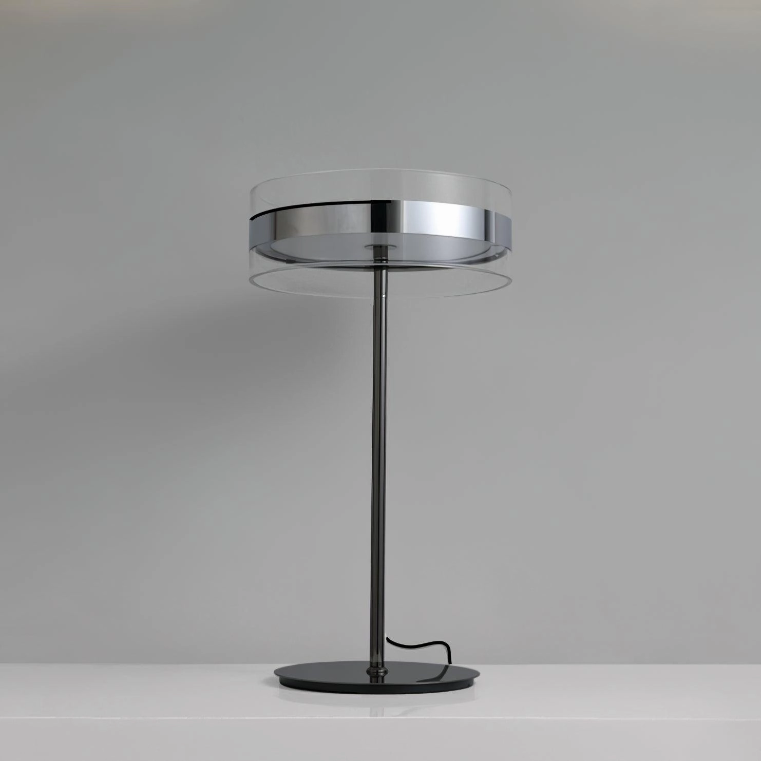 Impex Florina Chrome Table Lamp