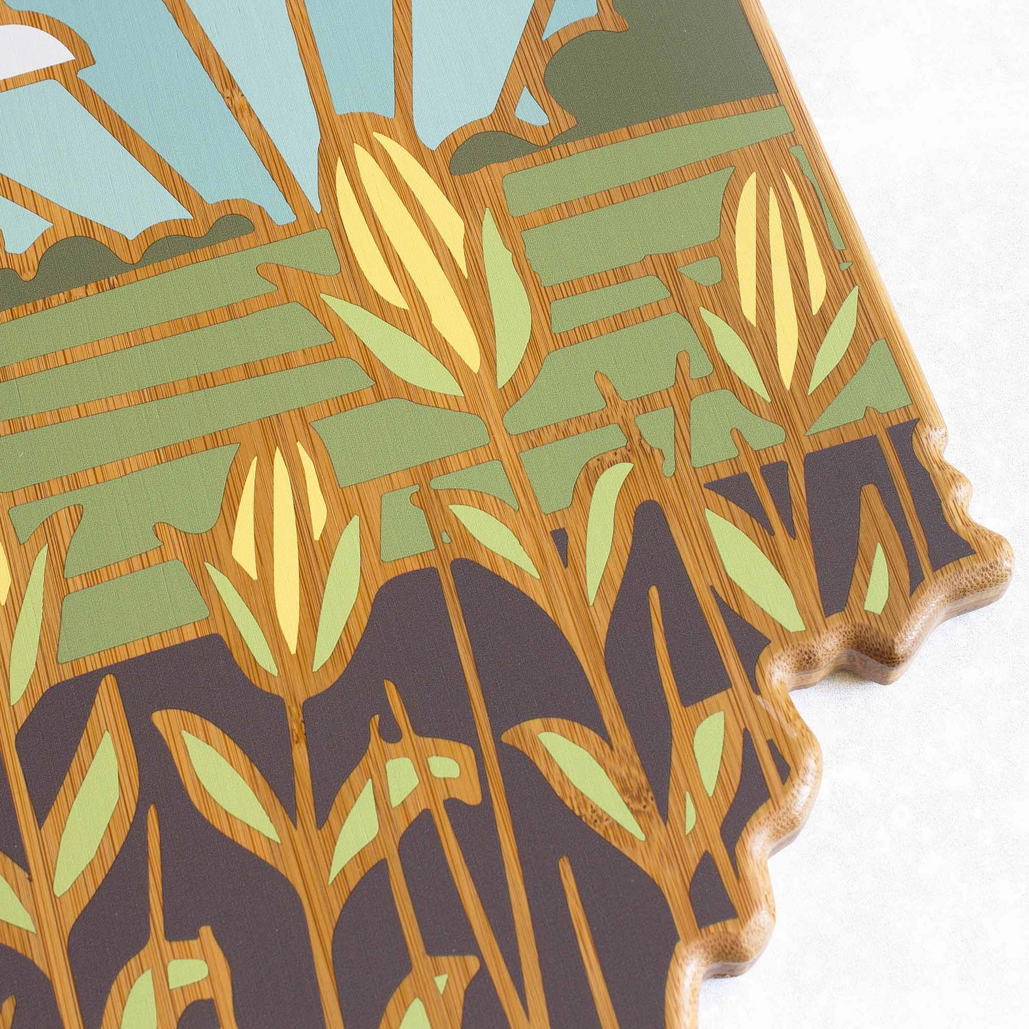 Indiana Cutting Board with Artwork by Summer Stokes