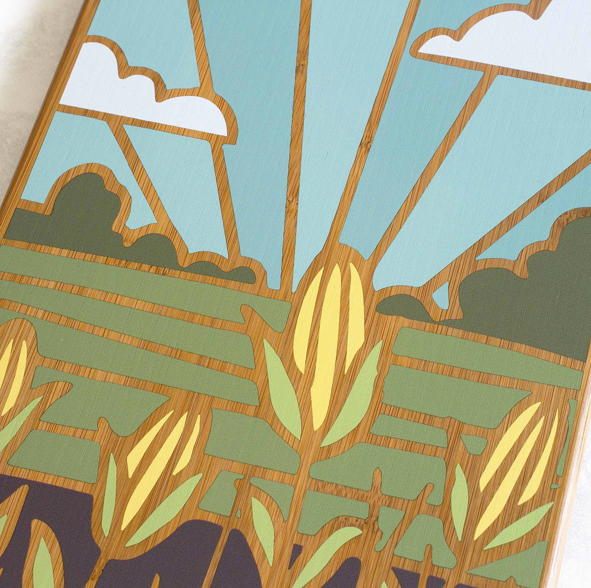 Indiana Cutting Board with Artwork by Summer Stokes