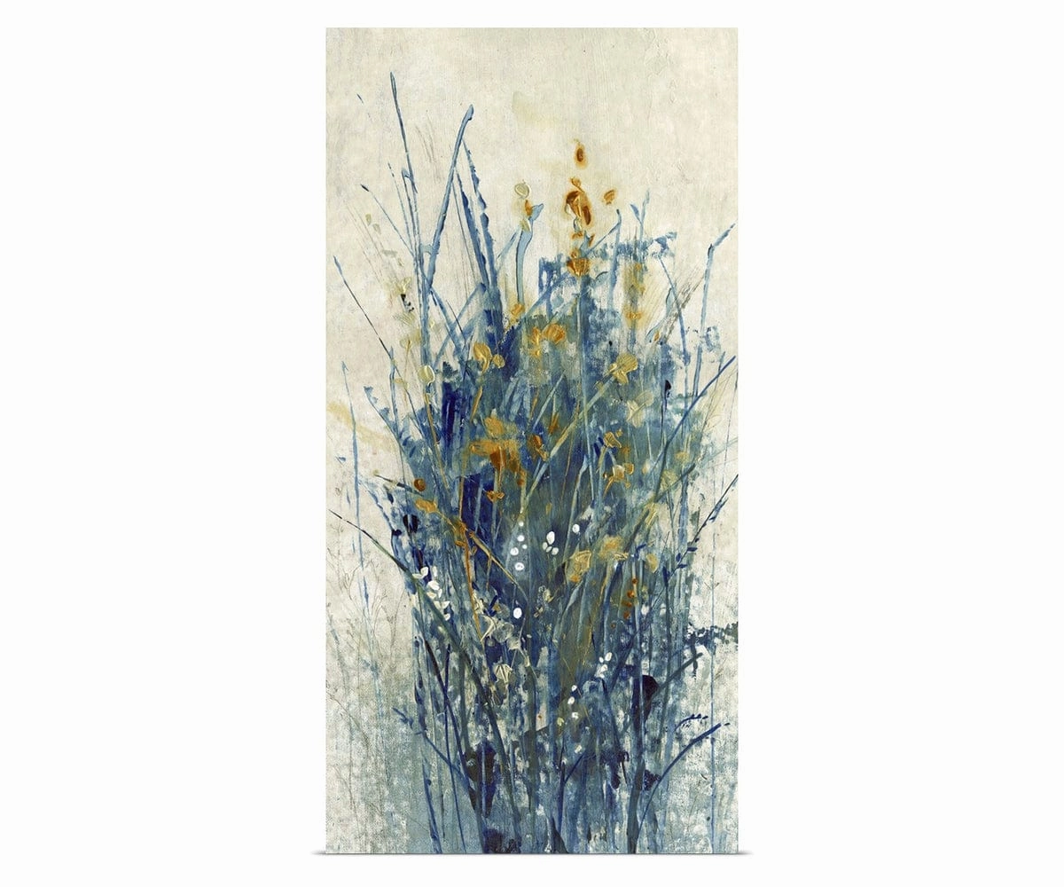 Indigo Floral II Wall Art dining table,kitchen table,dining room furniture