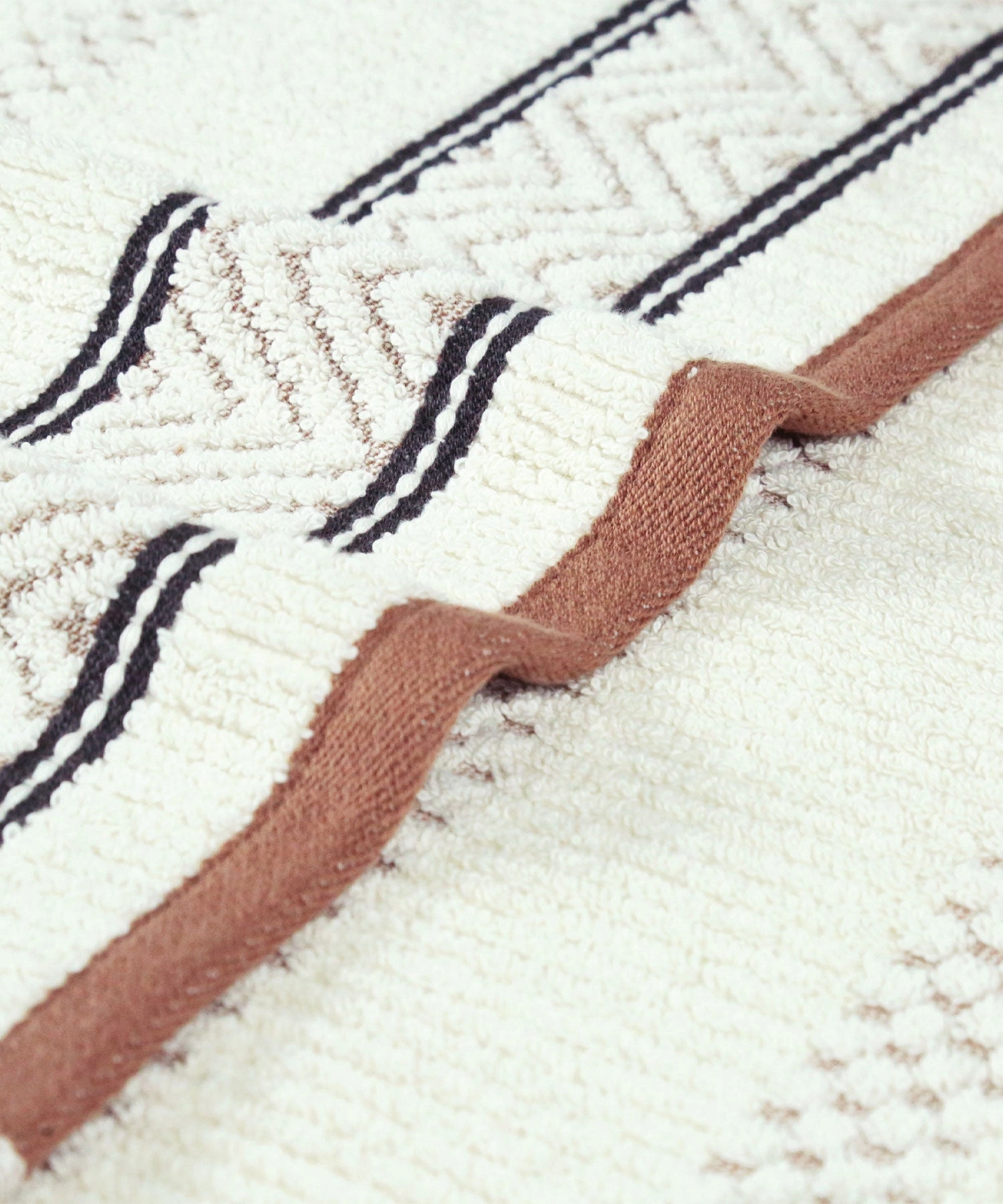 Indulgence By The FirePlace 6Pc Towel Set, Super Soft, Intricate Design, 600 GSM, PEB-ZEN