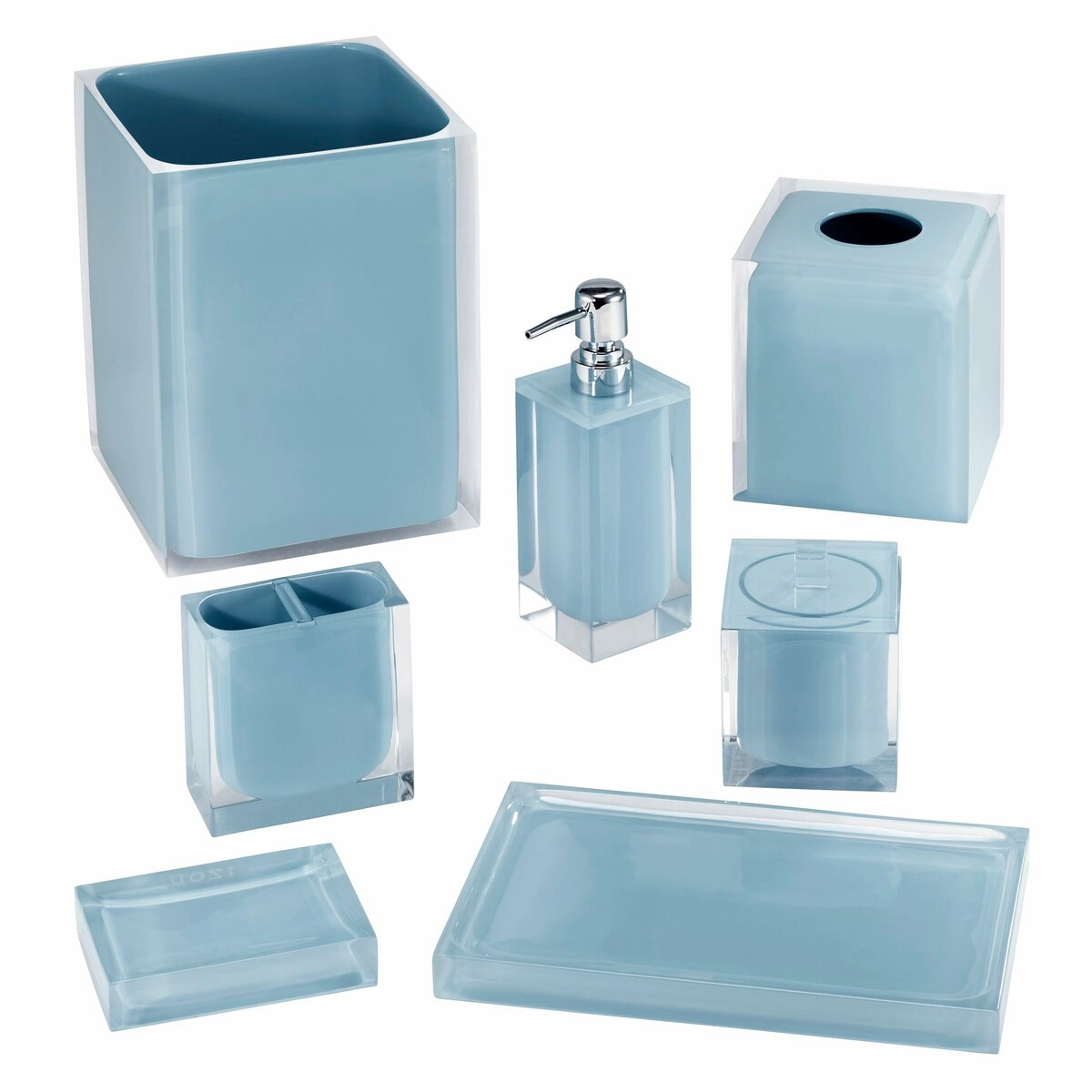 Izod Marina Blue Toothbrush Holder