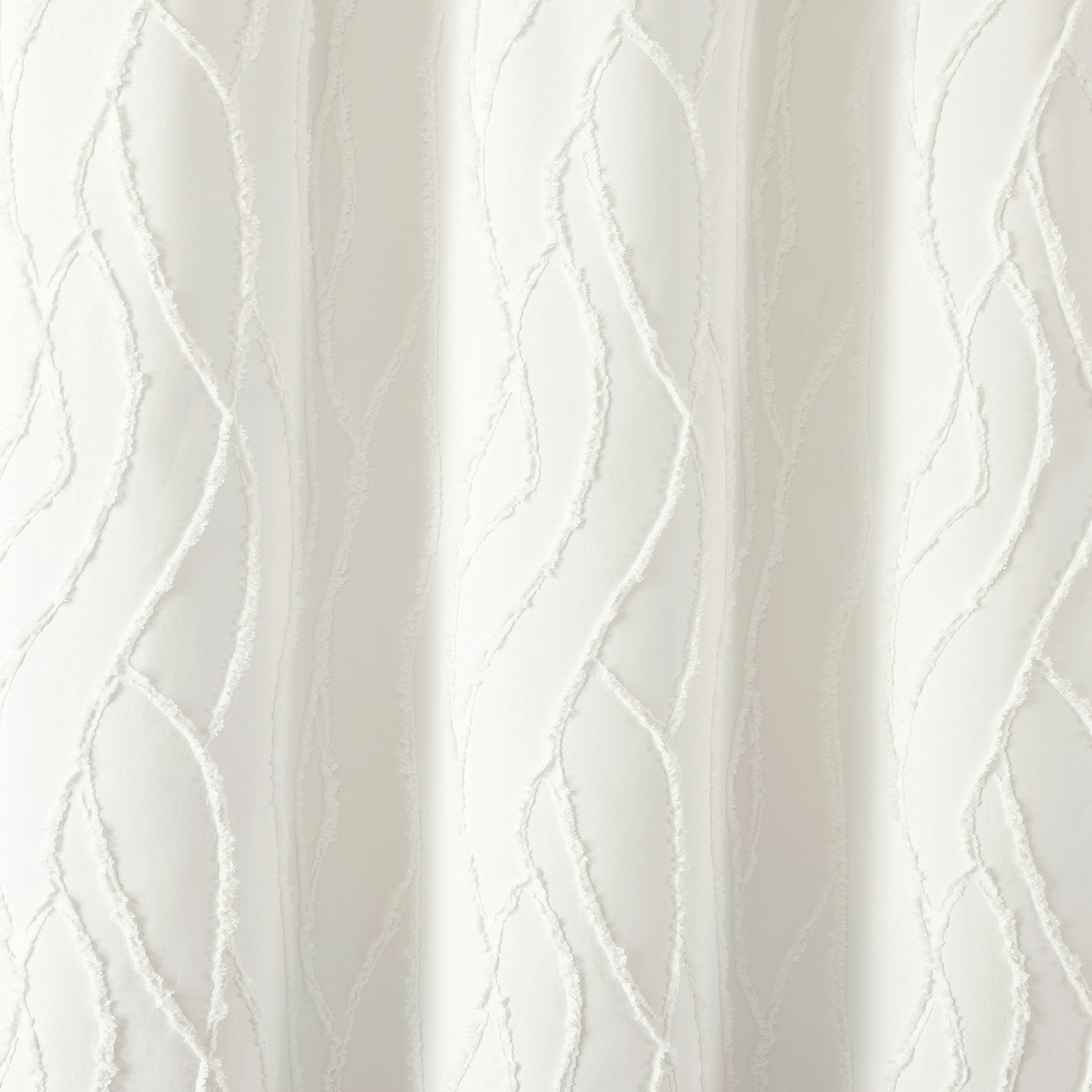 Jacquard Wave Shower Curtain
