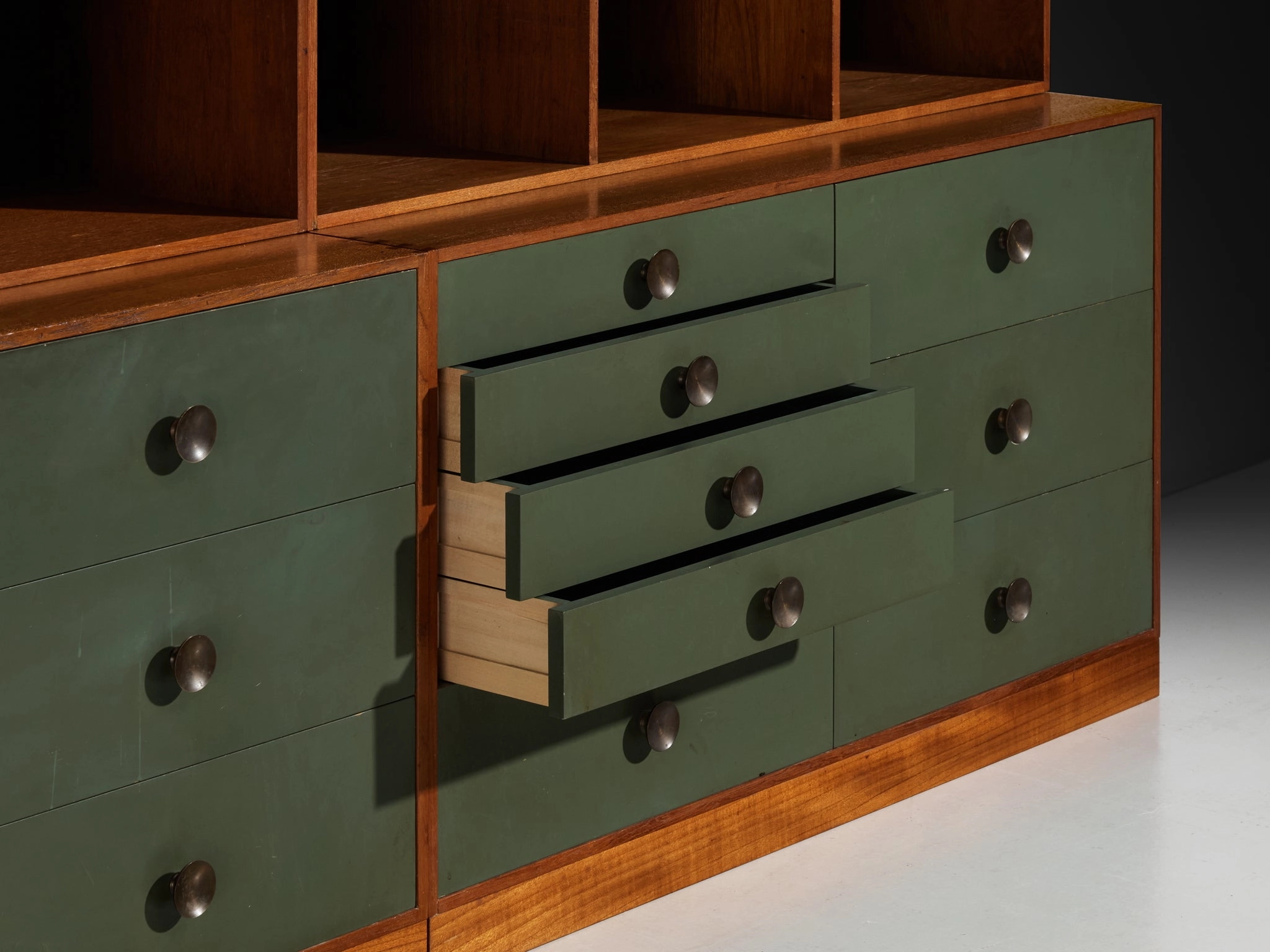 Jarl Heger for Jason Mbler Modular Wall Unit or Bookcase in Teak