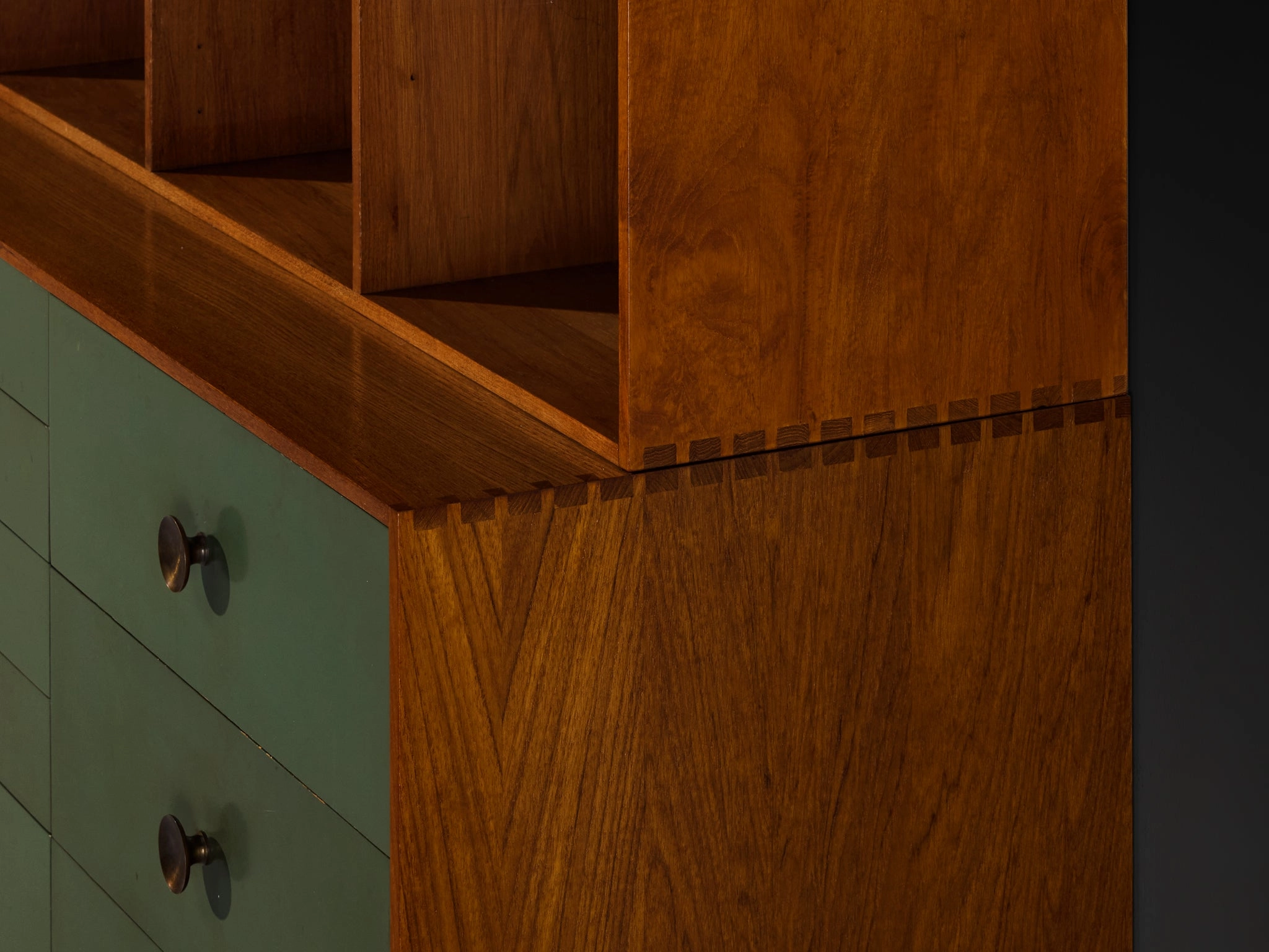 Jarl Heger for Jason Mbler Modular Wall Unit or Bookcase in Teak