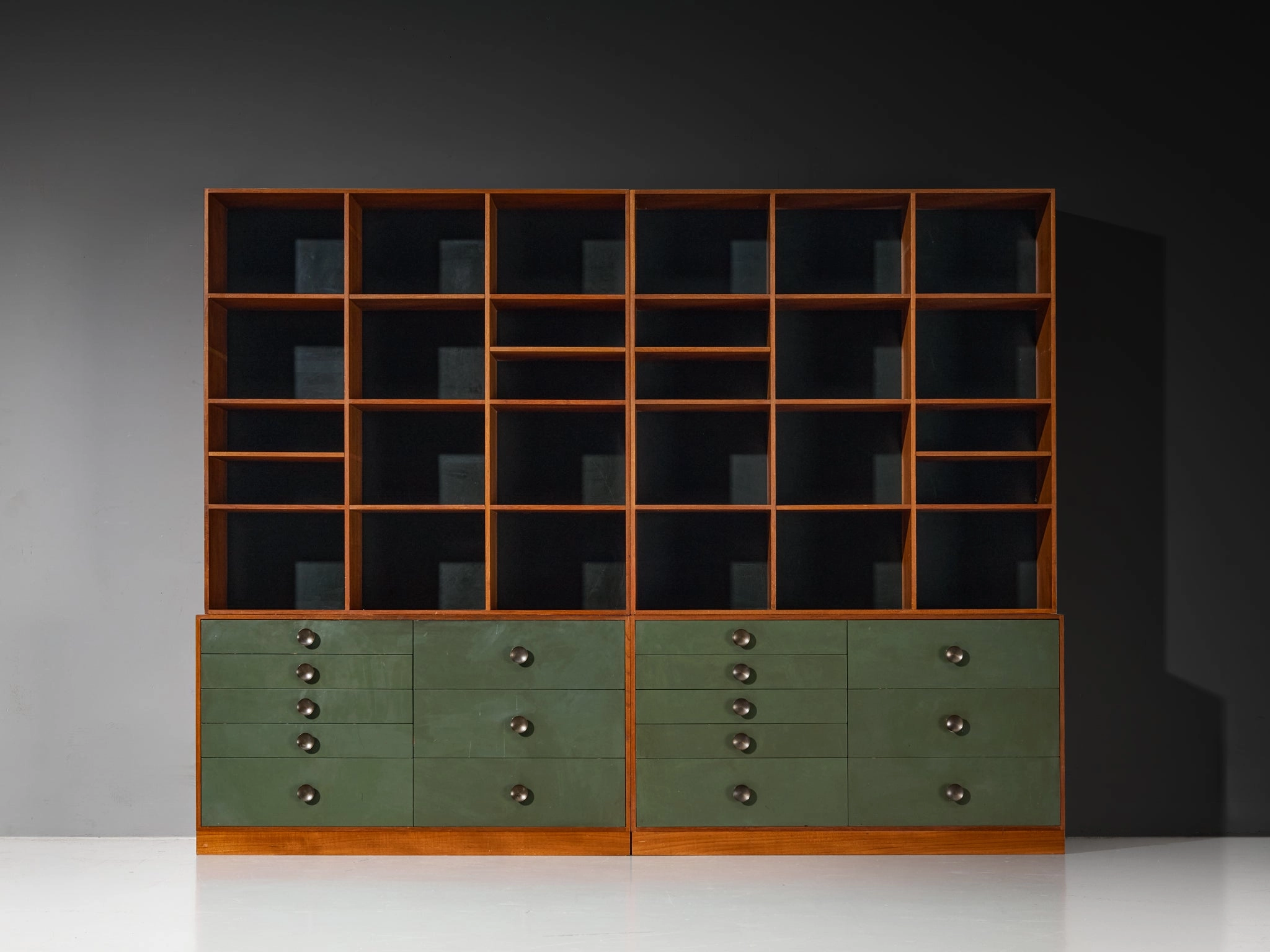 Jarl Heger for Jason Mbler Modular Wall Unit or Bookcase in Teak