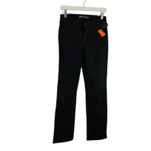 Jeans Straight By Levis In Black Denim, Size: 2 levis