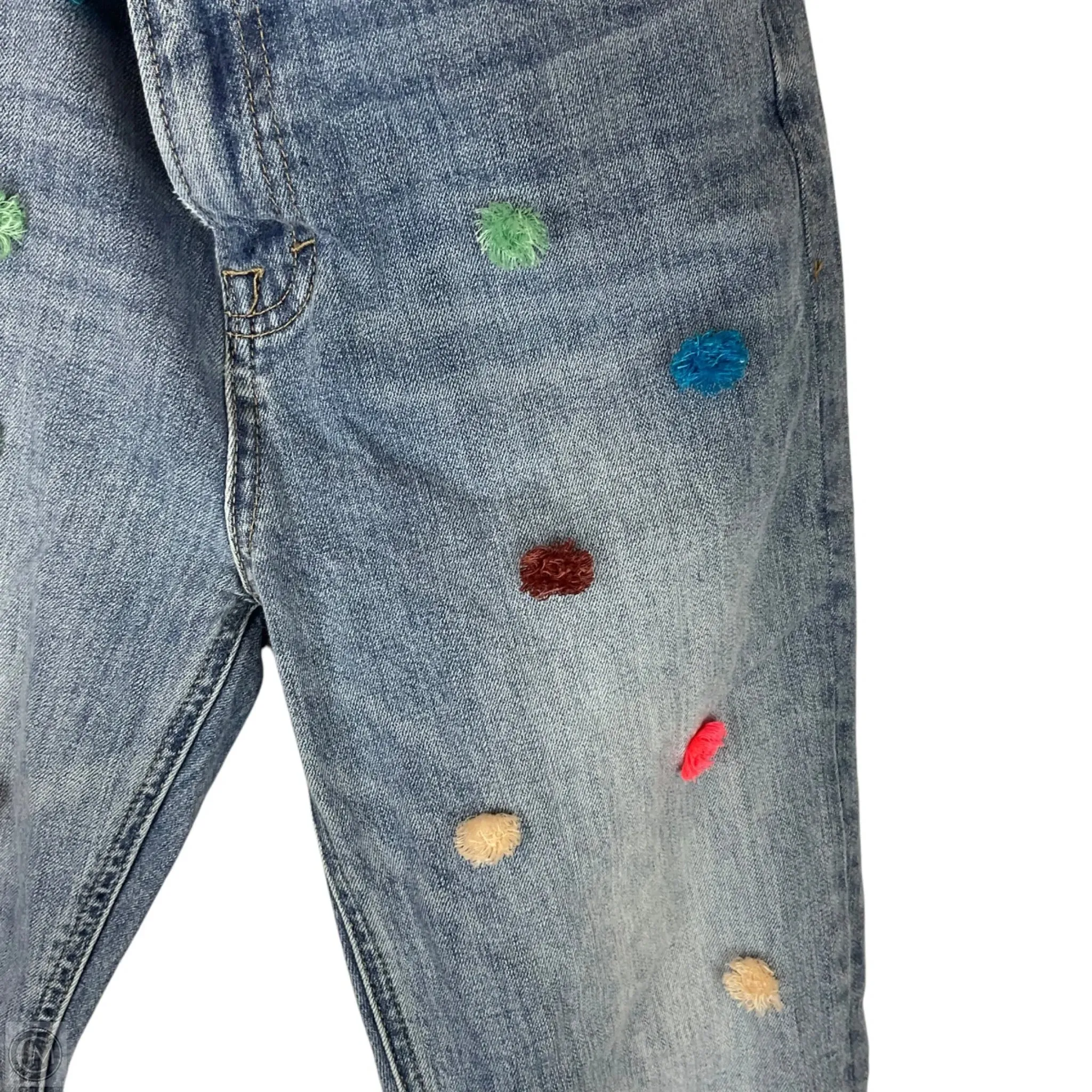 Jeans Straight By Levis In Blue Denim, Size: 4 levis