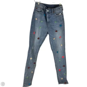 Jeans Straight By Levis In Blue Denim, Size: 4 levis