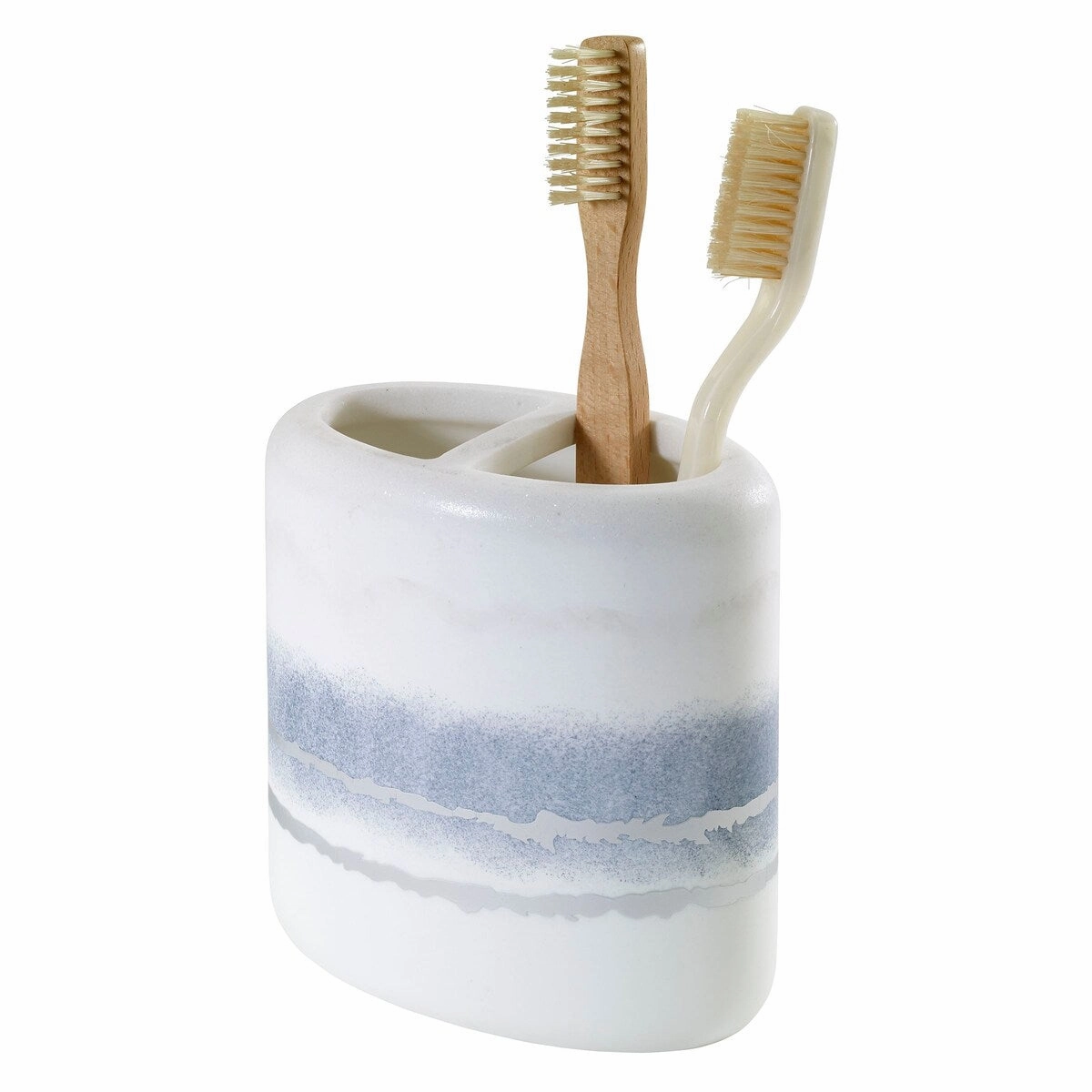 Jonathan Adler Vapor Toothbrush Holder - Silver