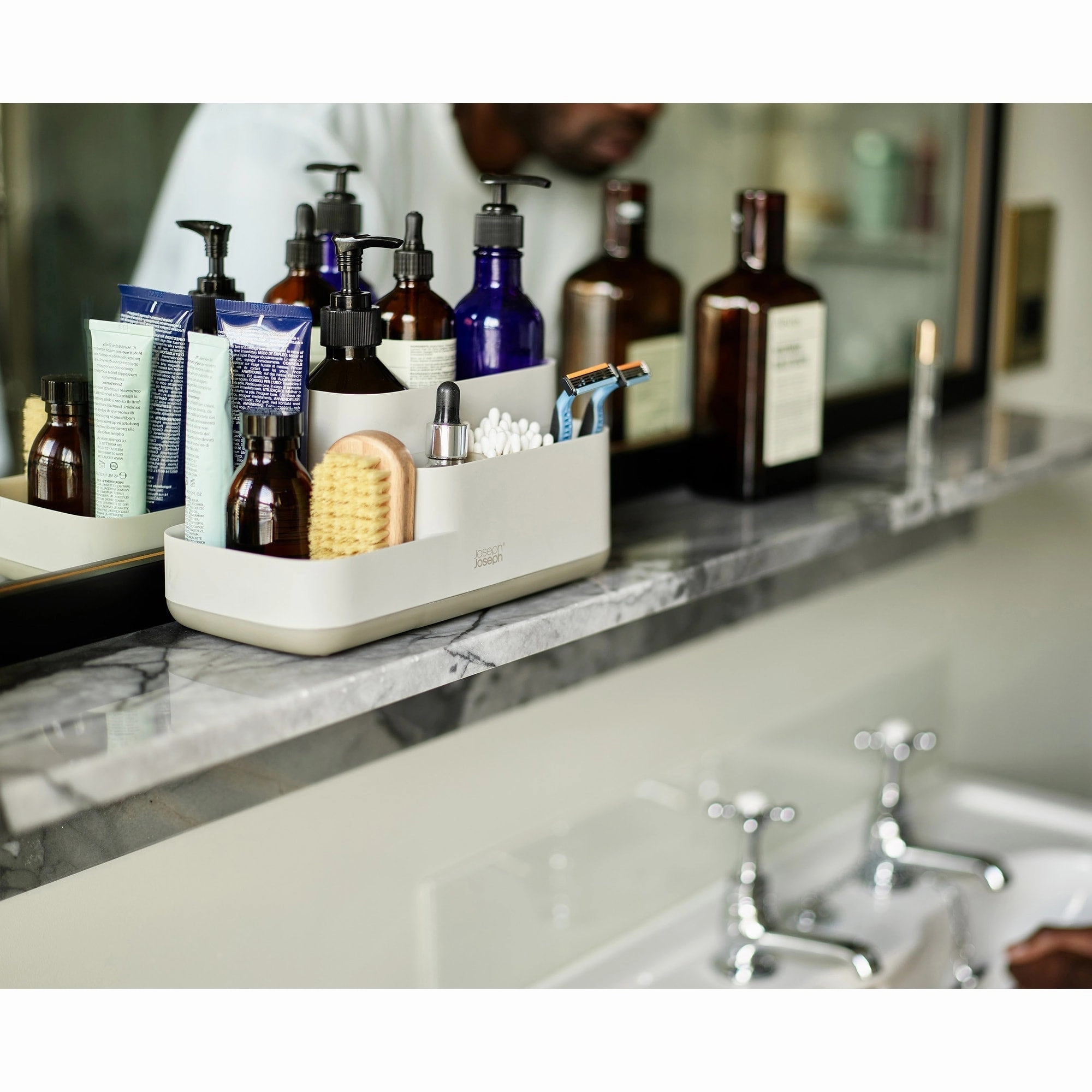 Joseph Joseph EasyStore Bathroom Storage Organizer Caddy