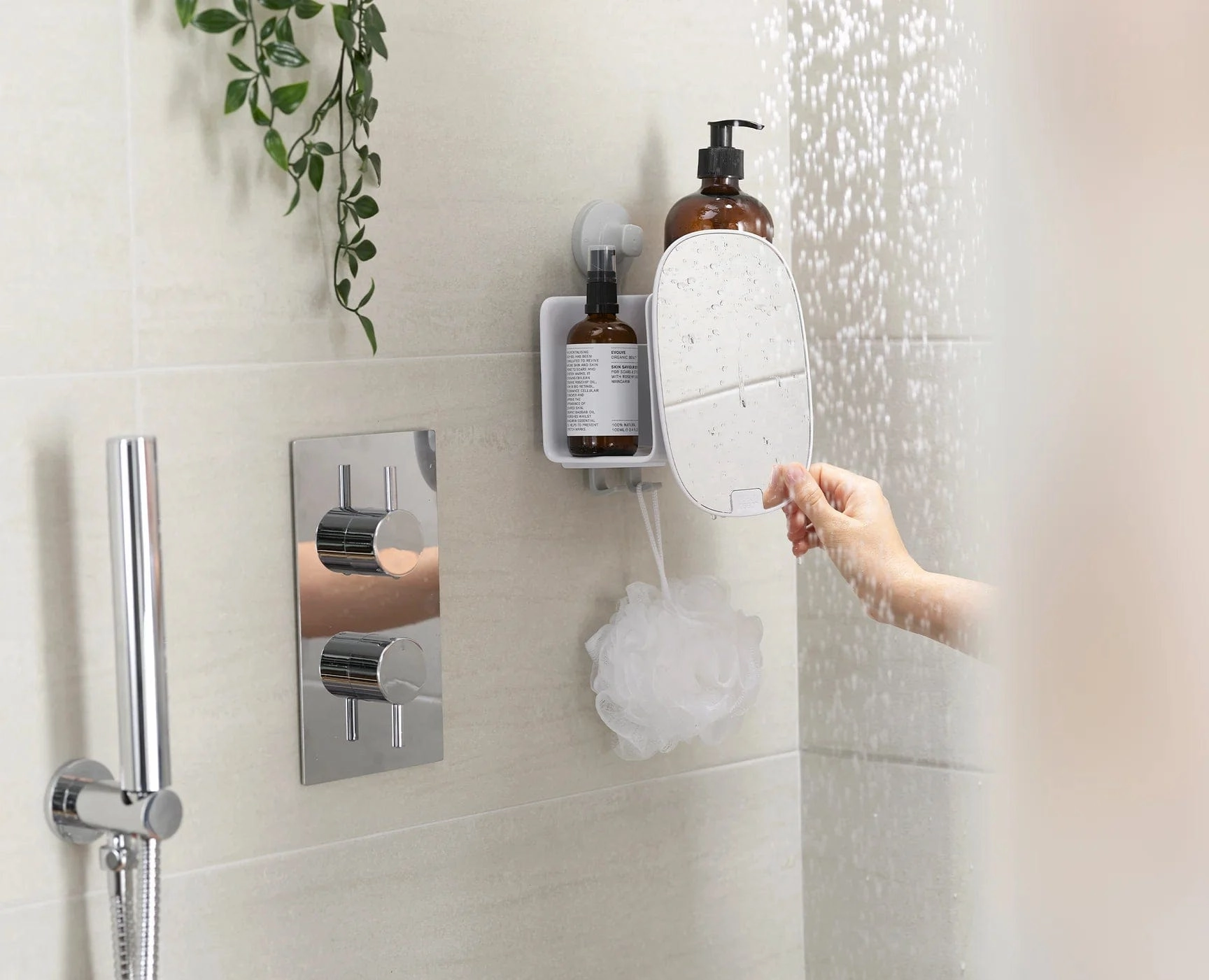 Joseph Joseph Easystore Compact Shower Caddy - White