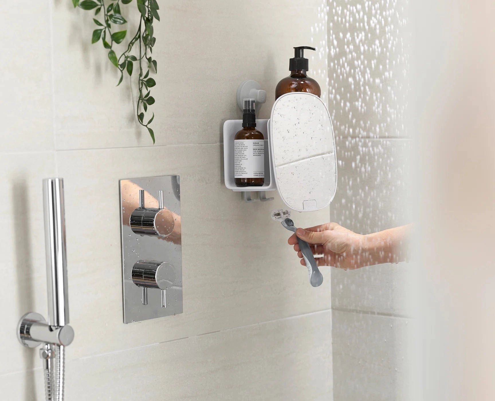 Joseph Joseph Easystore Compact Shower Caddy - White