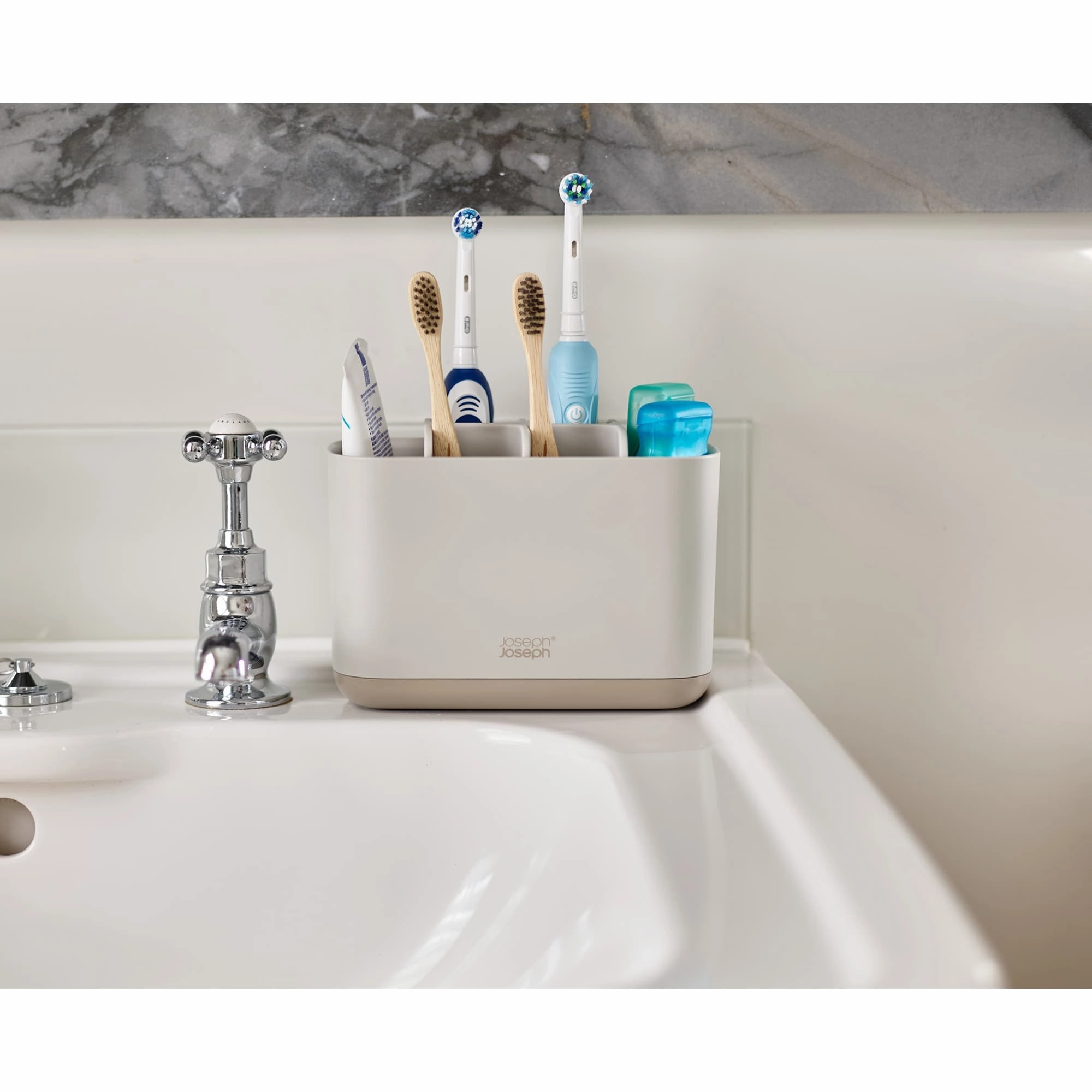 Joseph Joseph EasyStore Large Toothbrush Holder