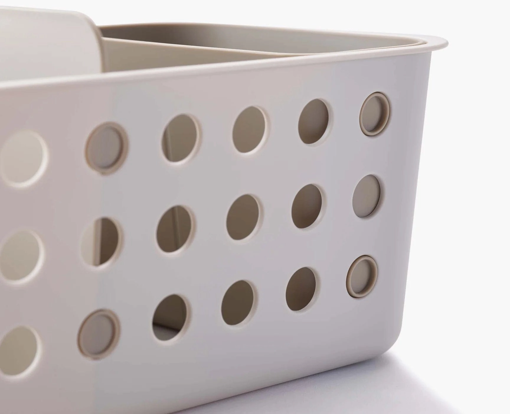 Joseph Joseph EasyStore Slimline Ecru Bathroom Storage Basket