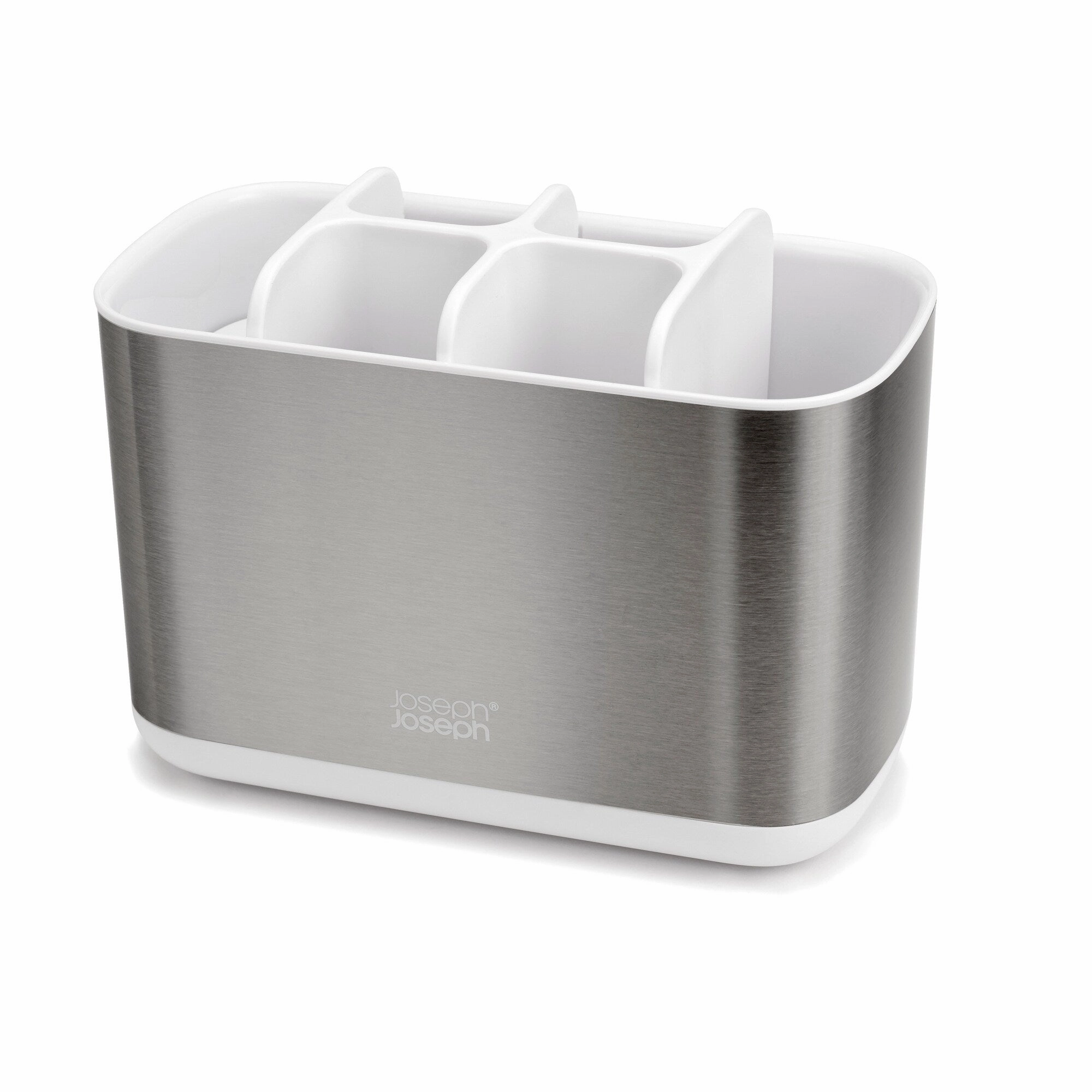 Joseph Joseph EasyStore Stainless Steel Toothbrush Holder