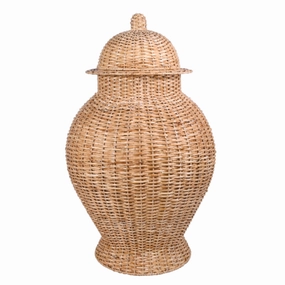 Jumbo Wicker Jar vase,flower vase,home decoration