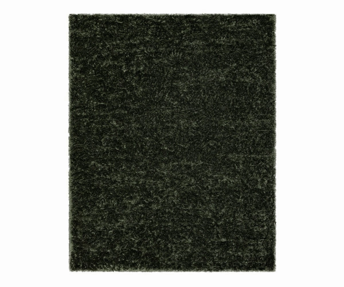 Karastan Billow Shag Rug - Olive dining table,kitchen table,dining room furniture