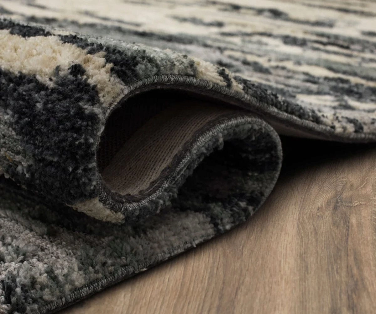 Karastan Bowen Huron Rug - Charcoal