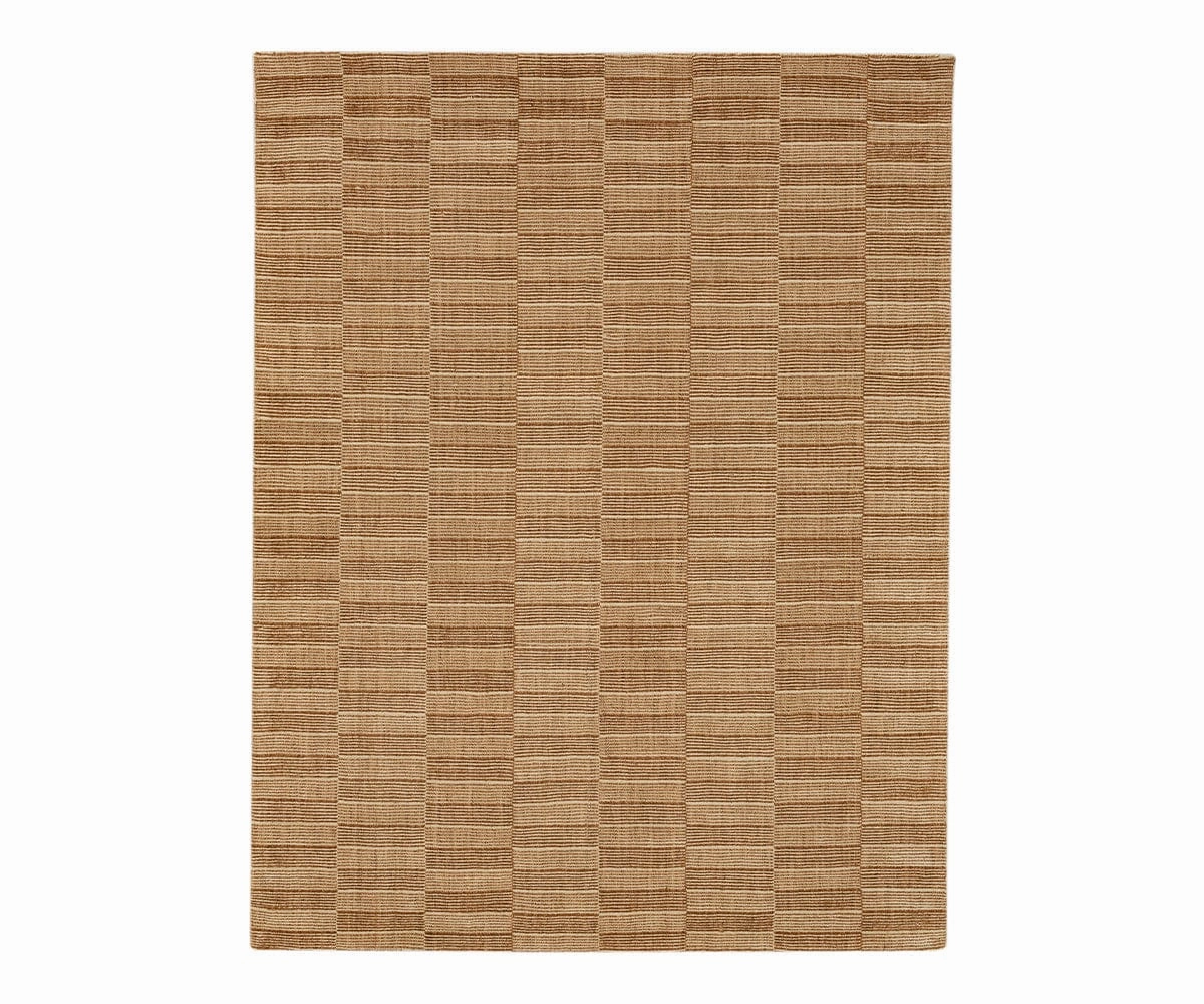 Karastan Broken Stripe Rug - Sienna dining table,kitchen table,dining room furniture