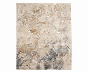 Karastan Echo Tesoro Rug - Cream dining table,kitchen table,dining room furniture