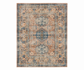 Karastan Haykota Terracotta Rug dining table,kitchen table,dining room furniture