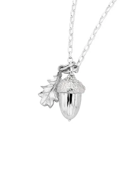 Karen Walker Jewellery Karen Walker Acorn Pendant - Silver