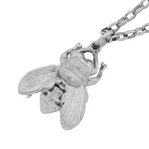 Karen Walker Jewellery Karen Walker Bee Pendant - Silver