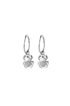 Karen Walker Jewellery Karen Walker - Beetle Sleepers Silver