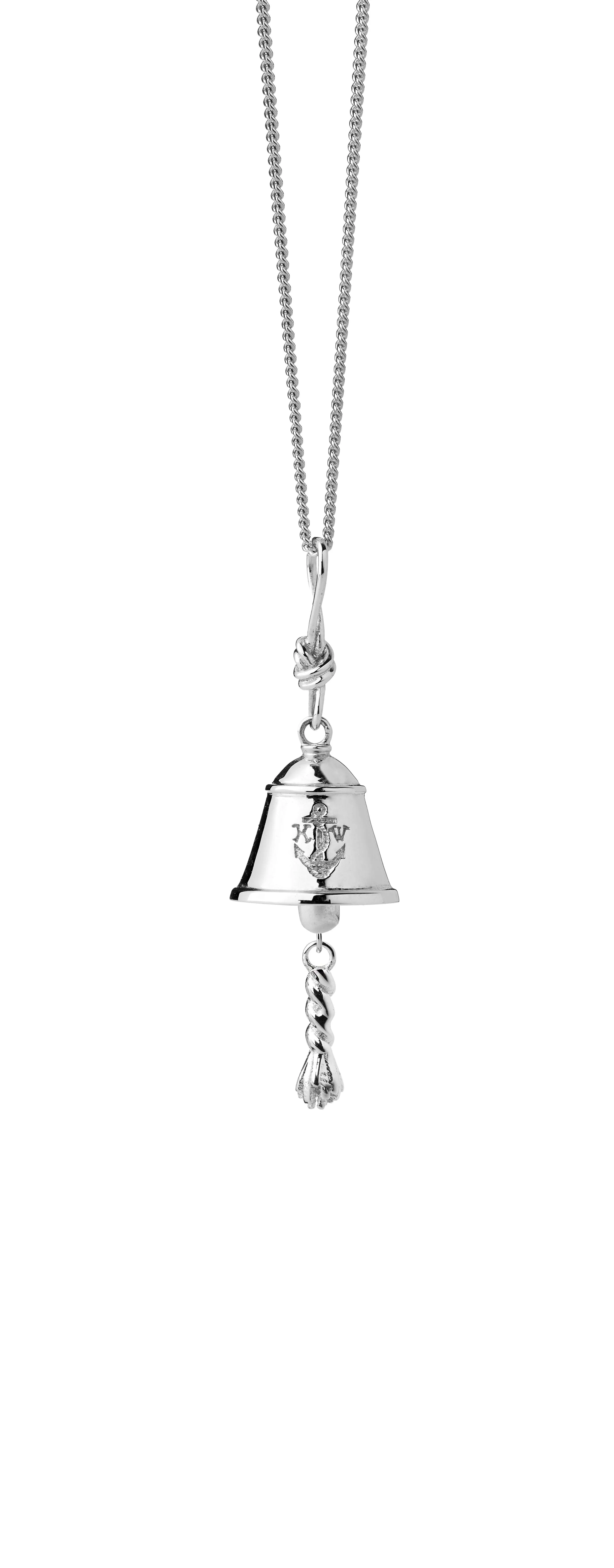 Karen Walker Jewellery Karen Walker Bell Necklace- Silver